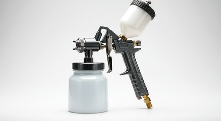 Paint sprayer and container