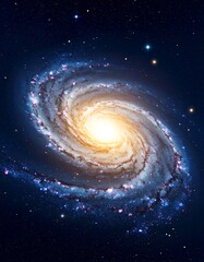 Spiral galaxy in deep space (30)