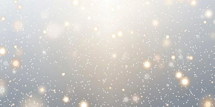 Sparkling Silver Festive Background. Holiday card design - Powered by Adobe