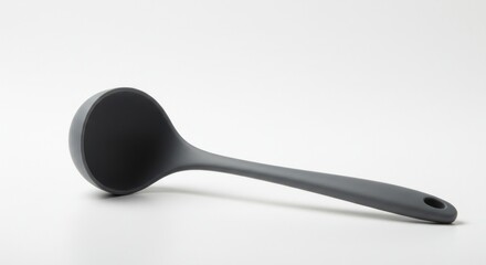 Gray silicone ladle