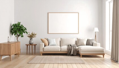 Fototapeta premium Modern living room interior (3)
