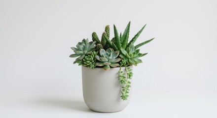 Succulent planter arrangement