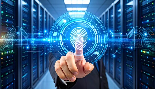 High-Security Access Using Biometric Fingerprint Authentication in a Data Center