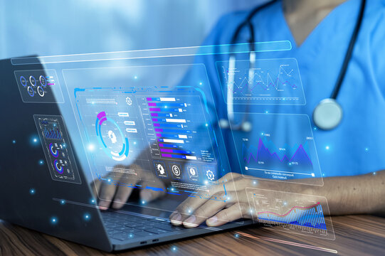 Doctor technology AI transforms patient care by integrating advanced diagnostics, predictive analytics, and personalized treatment for improved healthcare efficiency and accuracy.