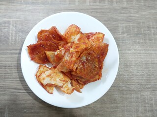Savory & Crunchy: Balado-Style Fried Cassava