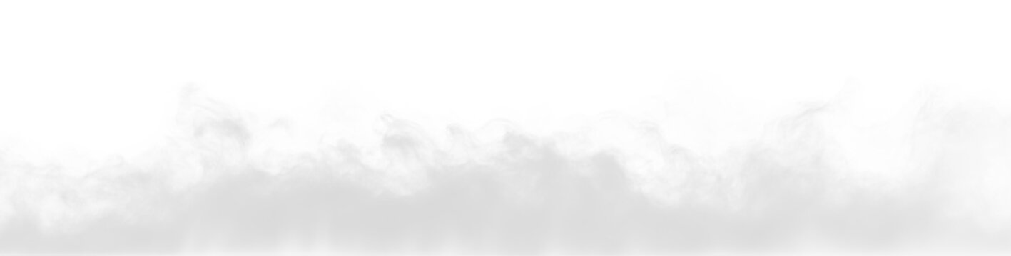 Stage floor gathering smoke fog effect transparent PNG cutout, isolated background