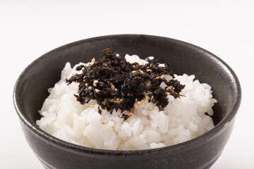 アカモク　ふりかけ　ご飯