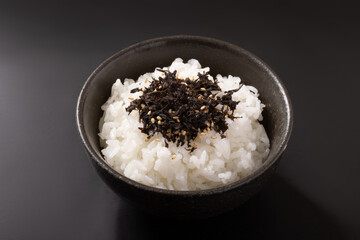 アカモク　ふりかけ　ご飯