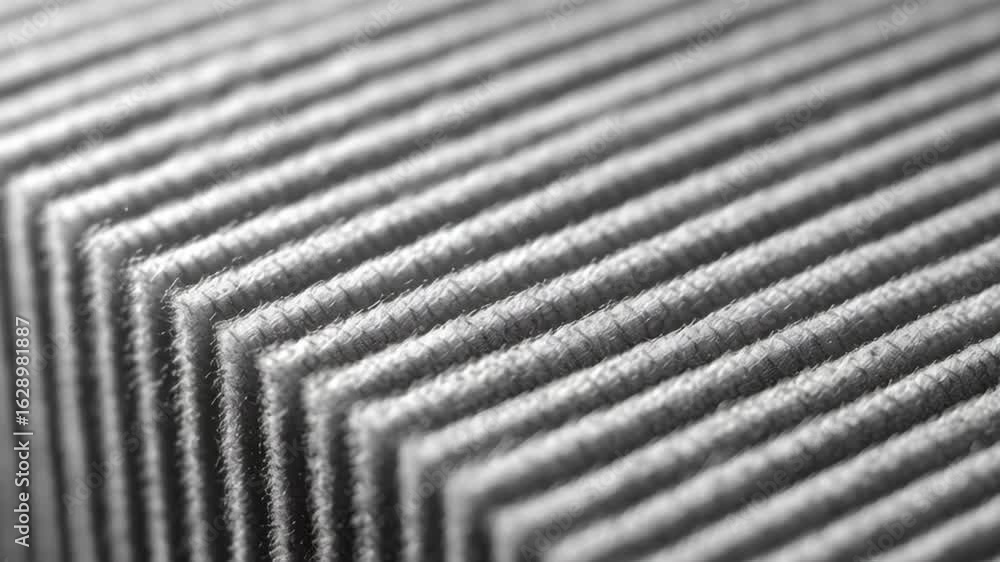 Aufkleber air filter technology and innovation concept, textured close-up of layered material with sharp lines