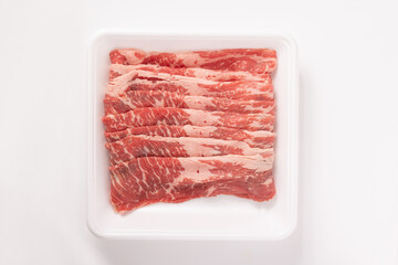 ［ニュージーランド産］牛肩ロースすき焼き用　オーシャンビーフ