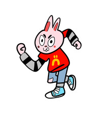 bunny sport cool illustration – Transparent PNG