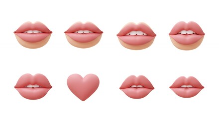 Diverse representations of lips