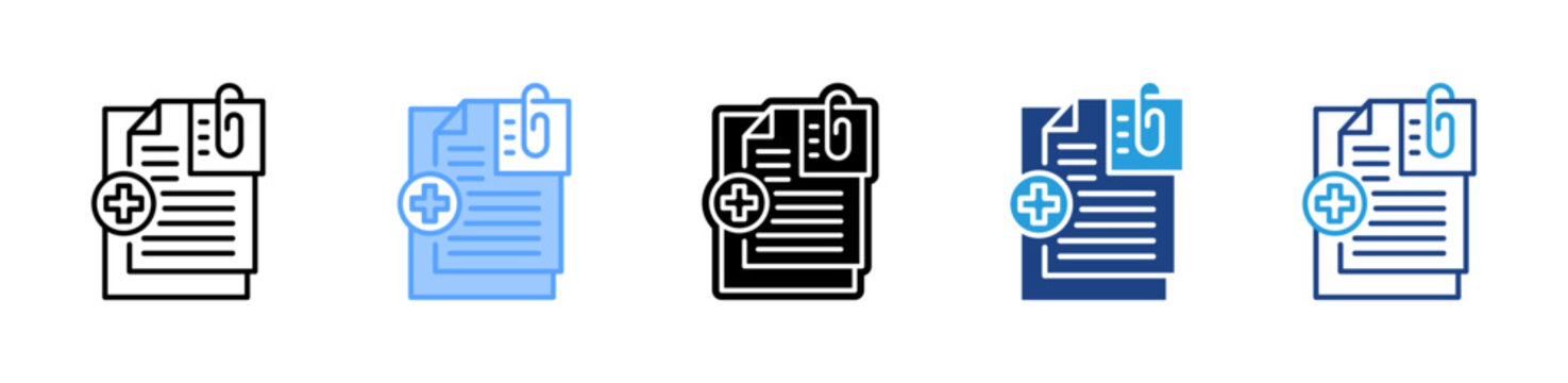 Documents Special icon sheet multiple style collection