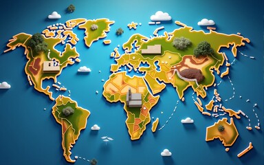 world tourism day 27th september Generative AI. High quality