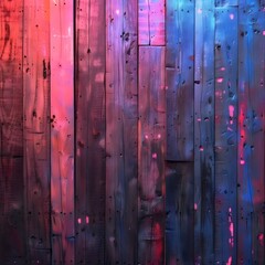 vibrant rustic wooden backround that is blank with neon pinkish colors 