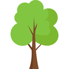 Tree Cartoon Illustration