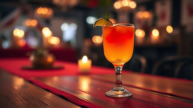 A traditional red-and-white rosette pinned on linen, glowing under golden sunlight during Peru's Independence Day celebration. - Powered by Adobe