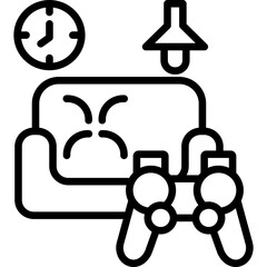 Entertainment Zone line icon