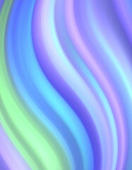 Fototapeta premium Abstract image with pastel-colored wavy lines