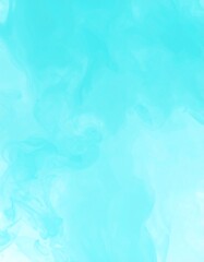Obraz premium Abstract light blue and white swirling smoke or cloud-like pattern