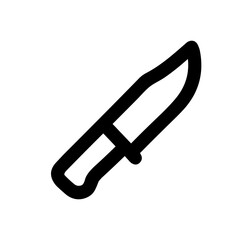 Hiking and Camping Line Icons Set