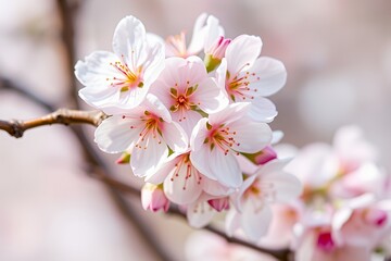 Obraz premium Delicate Blossoms in Soft Focus