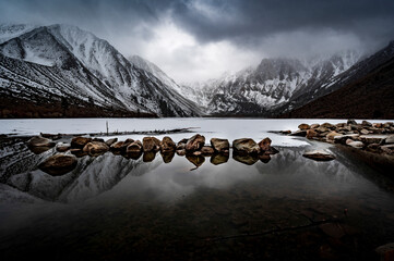 Convict Lake, CA (Black & White)