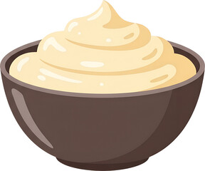 마요네즈 소스 일러스트 : Mayonnaise Sauce Illustration