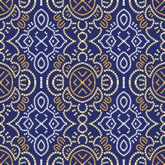 pattern batik flower damask ethnic boho ikat texture tribal geometric background