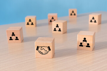 Blocks for Customer-Managed Relationship Concept