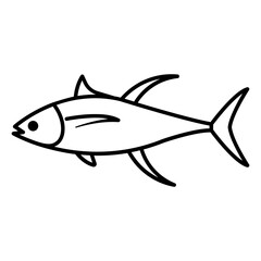 fish logo design vector illustration