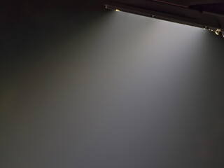 Tokyo, Japan - August 5, 2025: Street lights on damp air at night