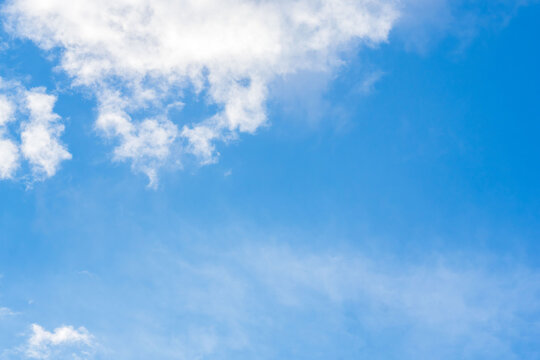 夏の空　青空と雲292
