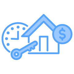 Home Loans Blue Icon