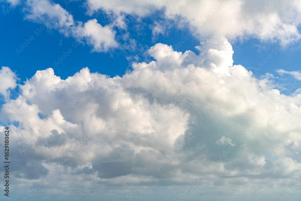 Canvas Prints background with cloud. gloomy sky with overcast clouds. skyscape and cloudscape. breathing freshly. 