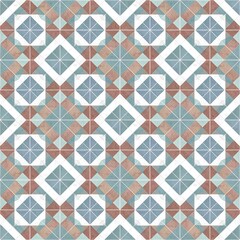 Geometric tile pattern