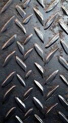 Industrial metal plate texture