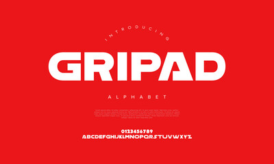 Bold and heavy geometric font for impactful titles, posters, and branding. Ideal for high-impact visual design