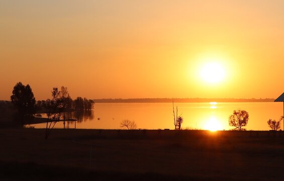 Sunset on the Vaal