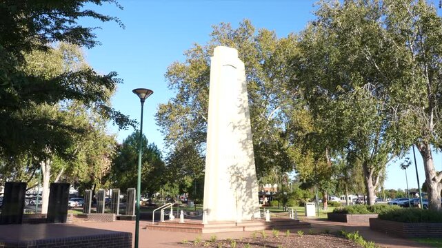 War memorial in Griffith, NSW, Australia
