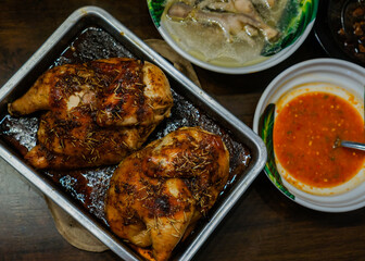 Asian roasted chicken