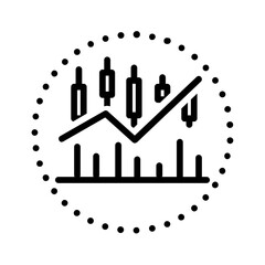 Vector black line icon for Technical