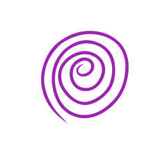 spiral vector element shape