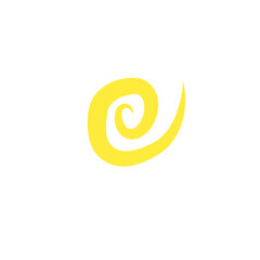 spiral vector element shape