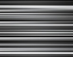 Obraz premium Abstract grayscale image featuring numerous thin, horizontal lines of varying shades, creating a motion blur effect