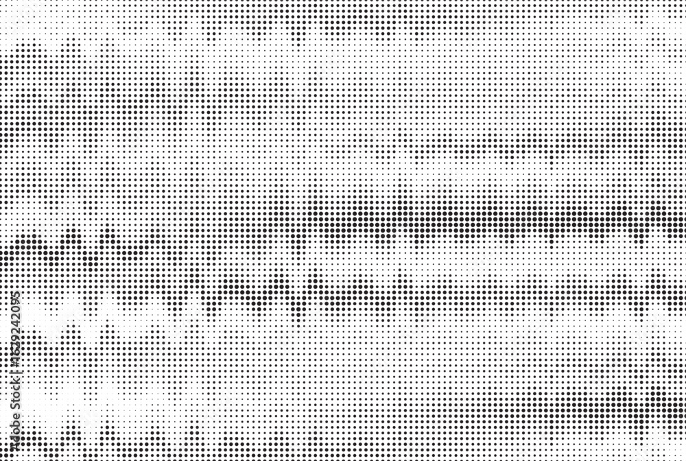 Aufkleber abstract halftone background. dotted wavy effect texture with fading effect. black and white circle 