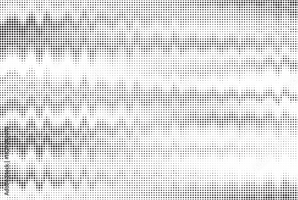 Aufkleber abstract halftone background. dotted wavy effect texture with fading effect. black and white circle 