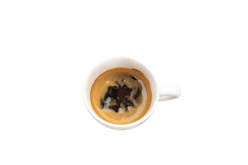 hot coffee shot espresso roasted arabica manu tasty