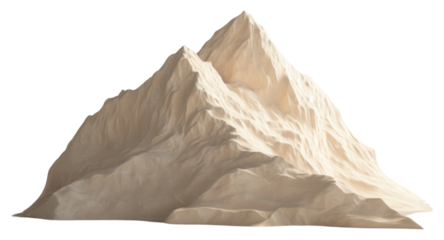 PNG Mountain iceberg nature landscape.