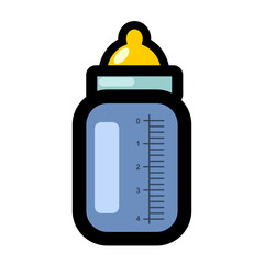 baby bottle and pacifier